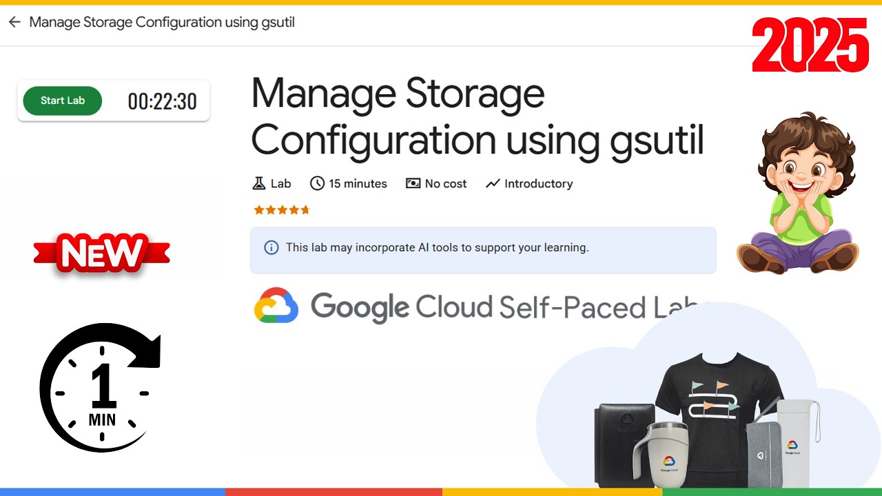Manage Storage Configuration using gsutil