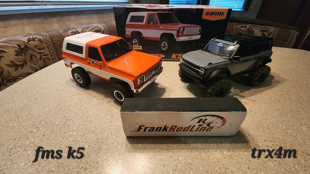 Fms K5 blazer quick unboxing and first run