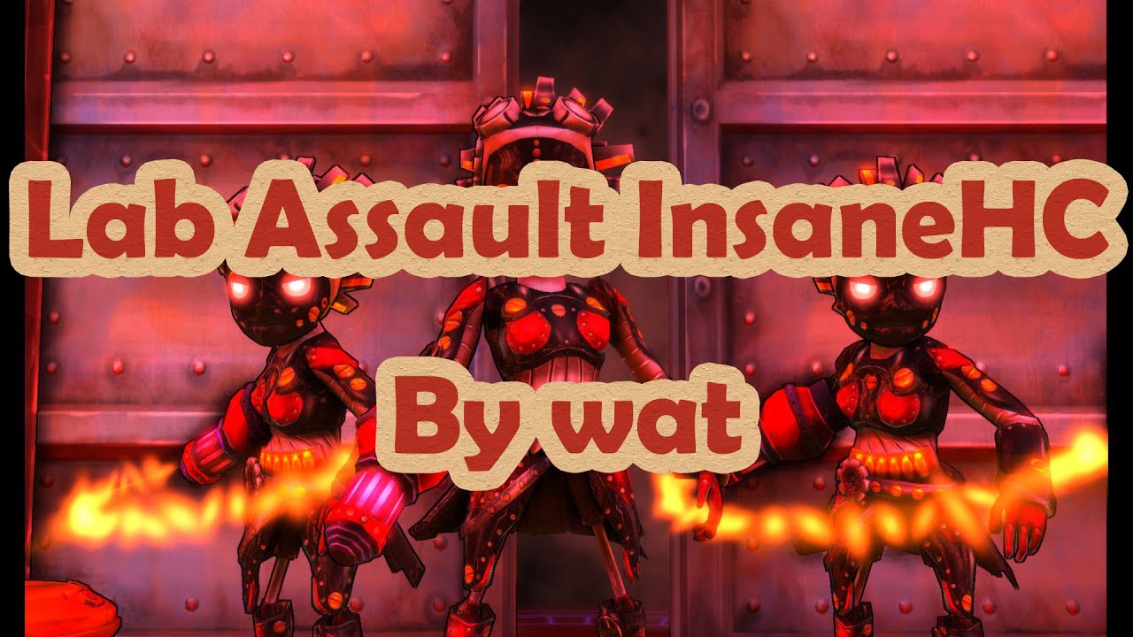 Dungeon Defenders - Lab Assault InsaneHC w/ Howling Werewolf