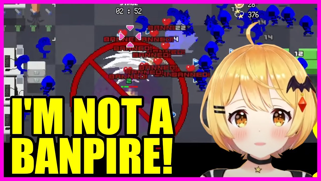 Genius Banpire Mel discovers fishing in Holocure