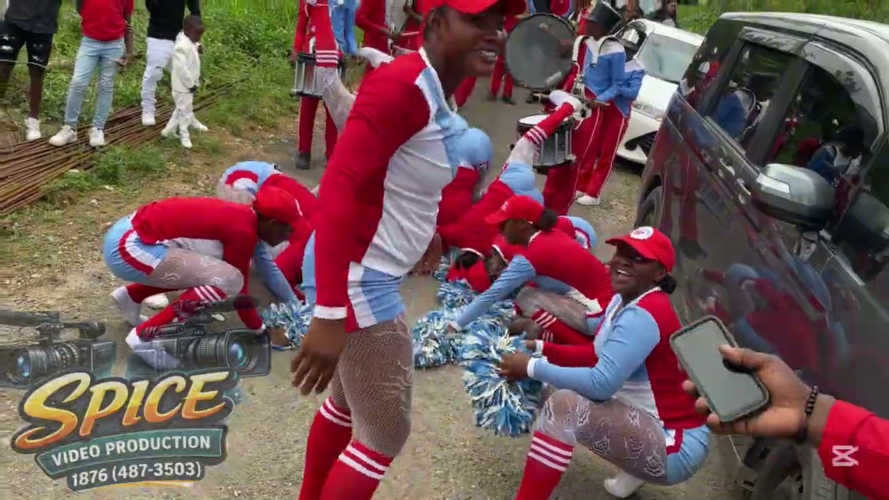 Small clipping of the marching bands 