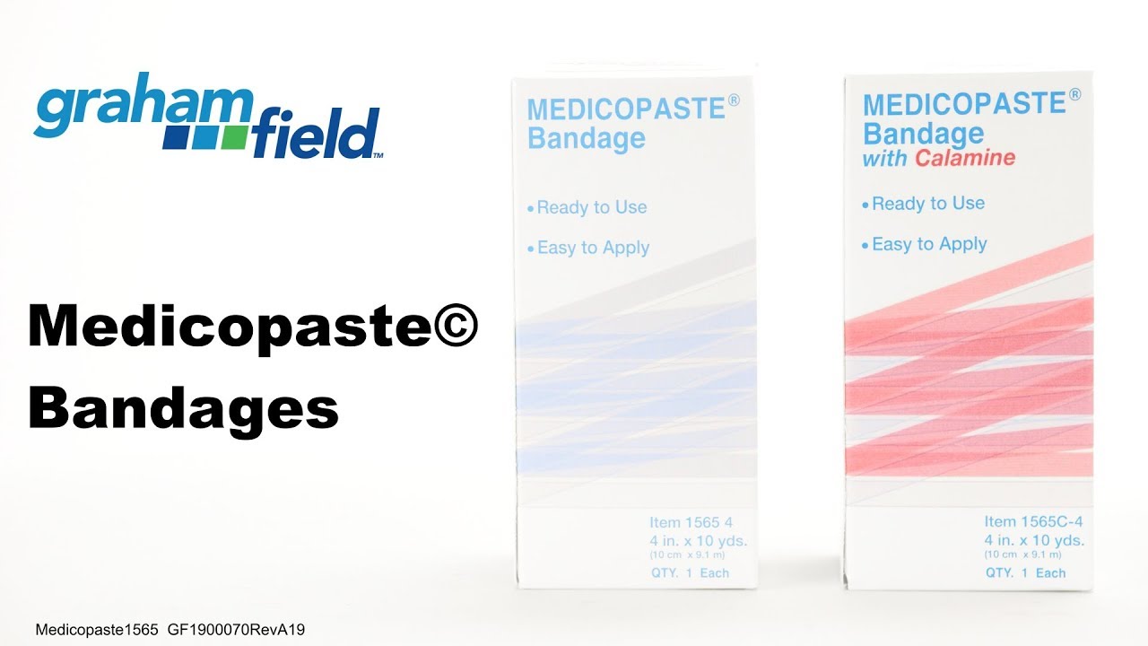 Graham Field&trade; Medicopaste&copy; Bandages