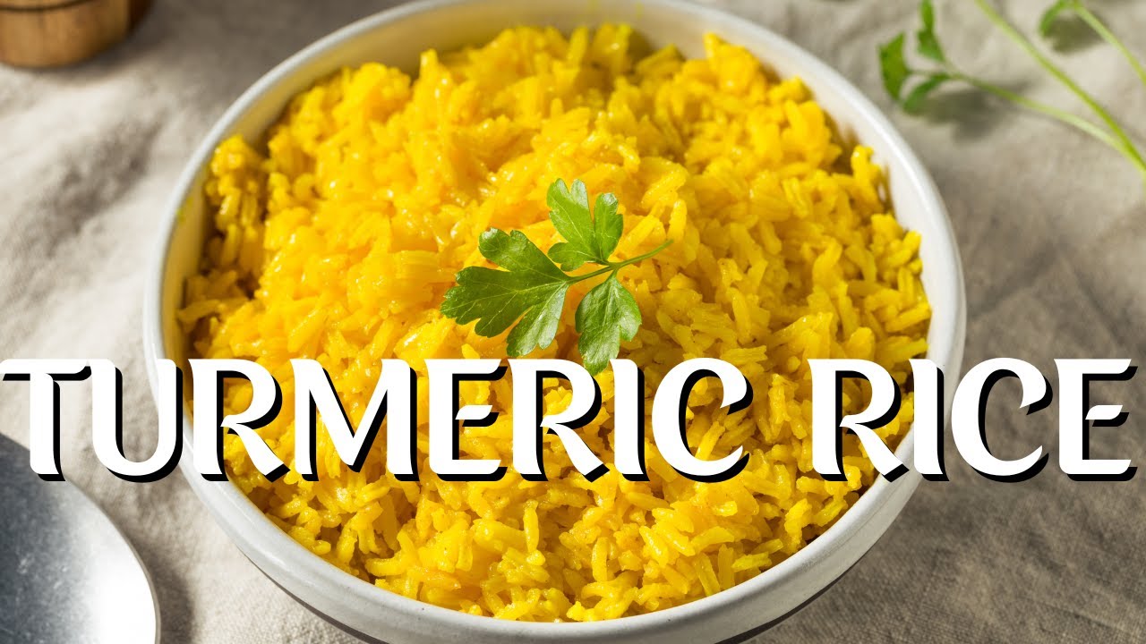 5-Minute Turmeric Rice That Will BLOW Your Mind! Instant Pot Recipe