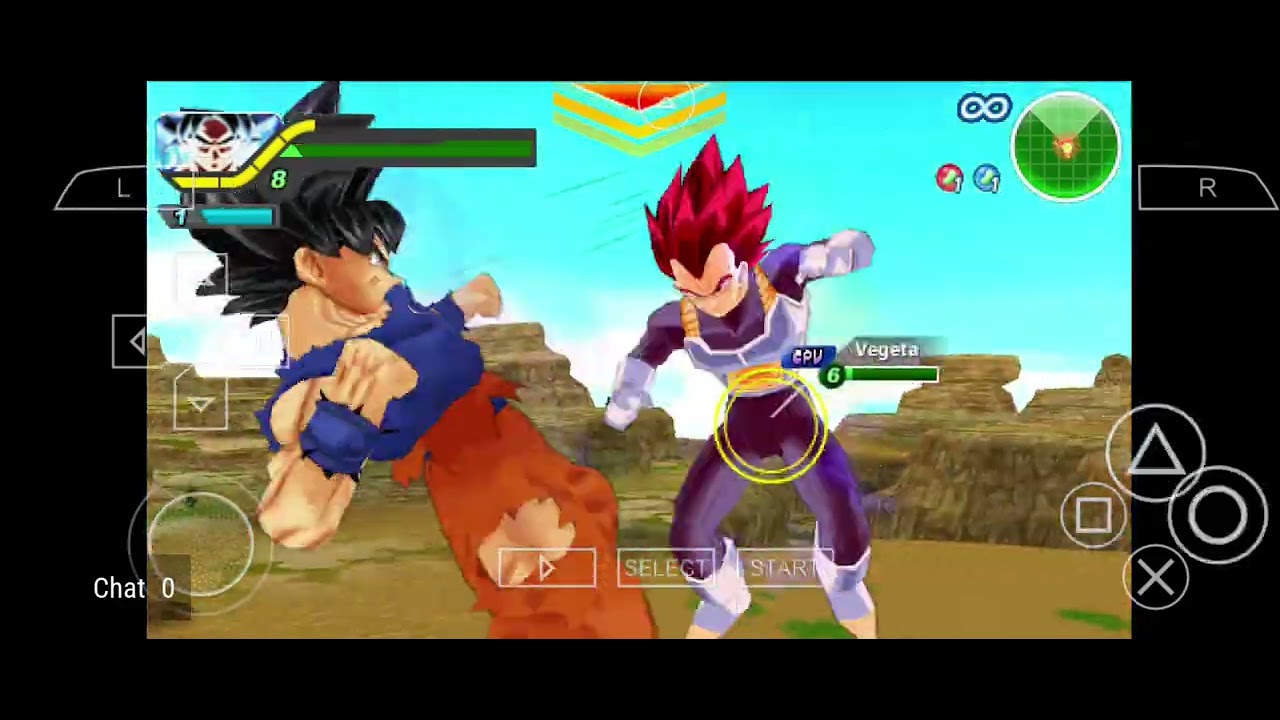 Probando por primera vez el Dragon Ball z Tenkaichi tag team pero emulado bien
