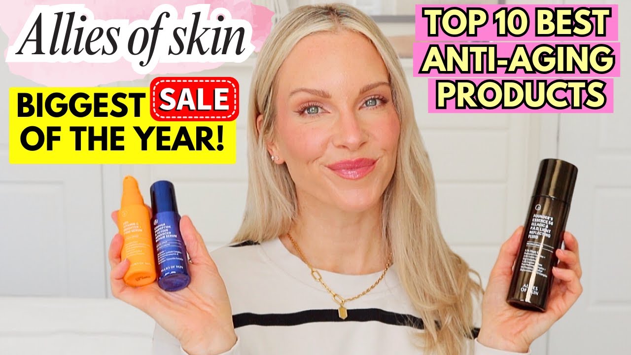 ALLIES OF SKIN BIGGEST BLACK FRIDAY SALE OF 2025 | THESE ARE THE TOP 10 BEST ANTI-AGING PRODUCTS