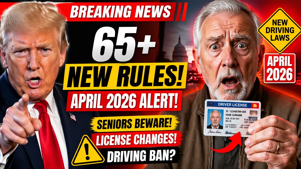 BREAKING: New Driving Laws April 2026 &ndash; Seniors 65+ Must Watch NOW!