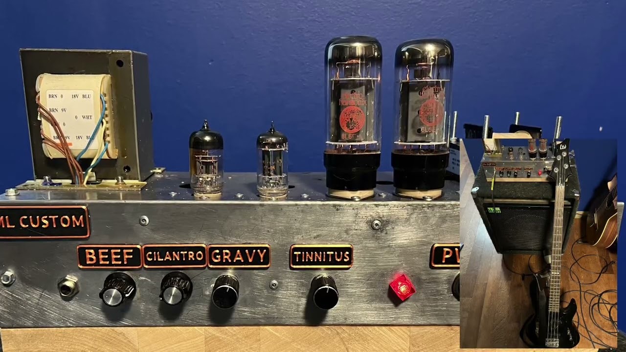Custom 6L6 tube amp