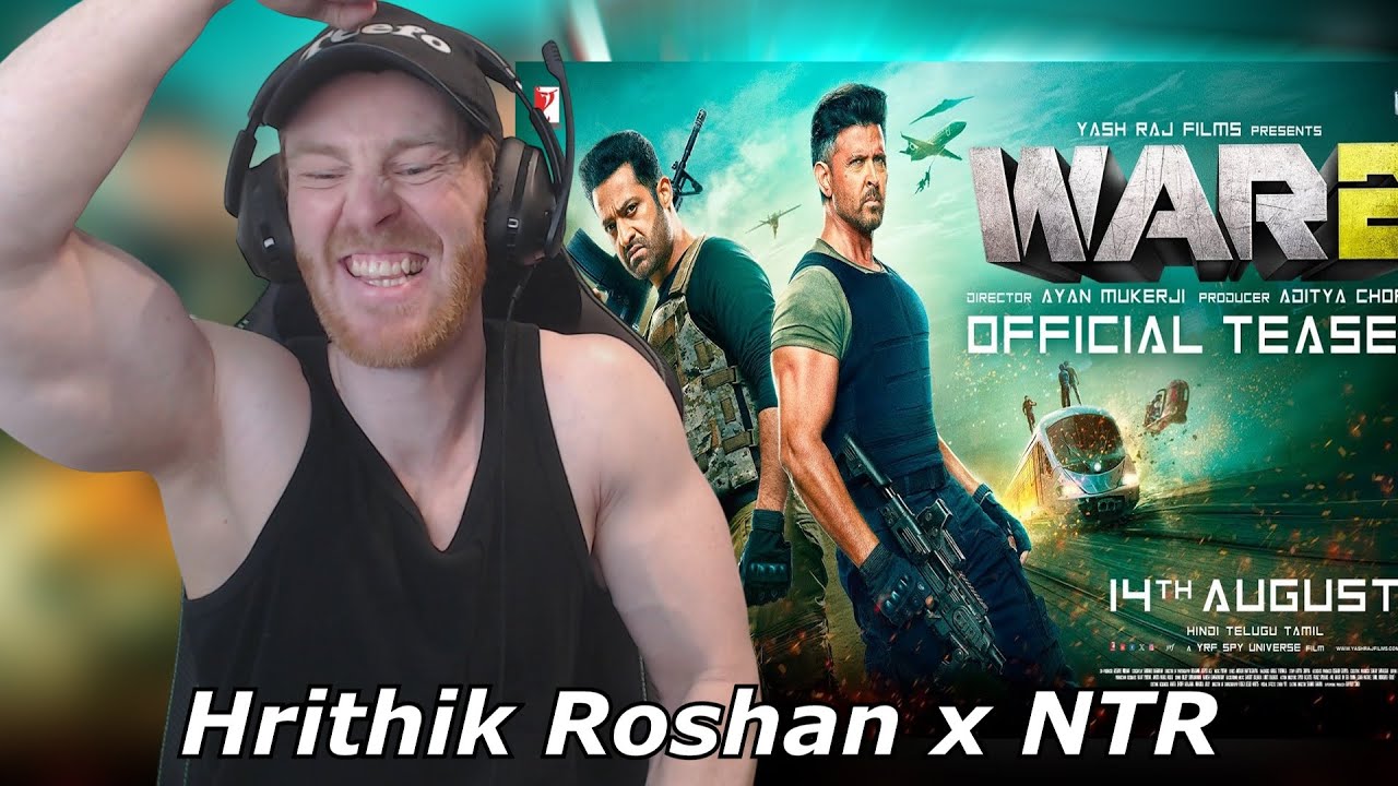 WAR 2 | Official Teaser | Hrithik Roshan | NTR | Kiara Advani | Ayan Mukerji • Reaction By Foreigner