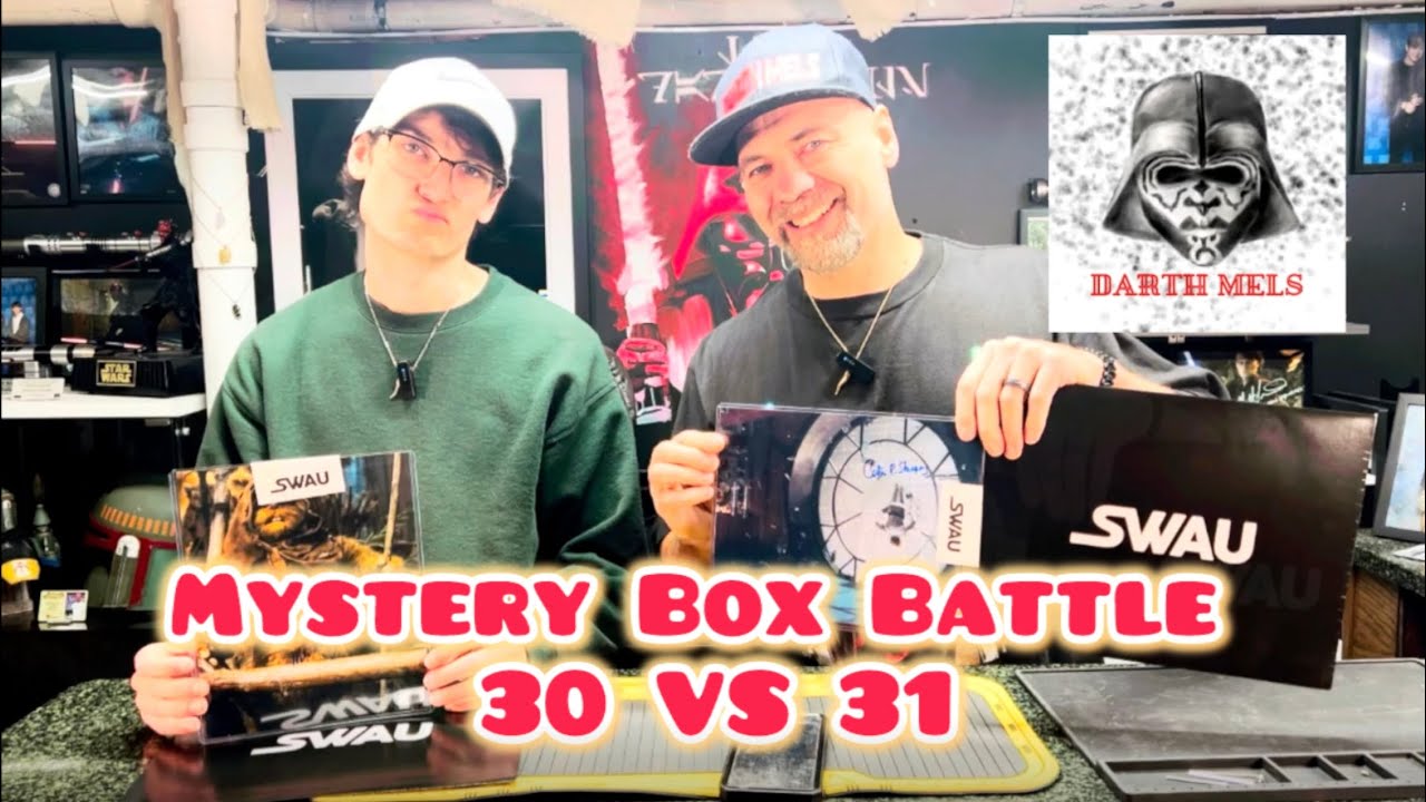 SWAU Autograph Mystery Box 30 VS 31 Battle Reveal Star Wars Collectors Box Review