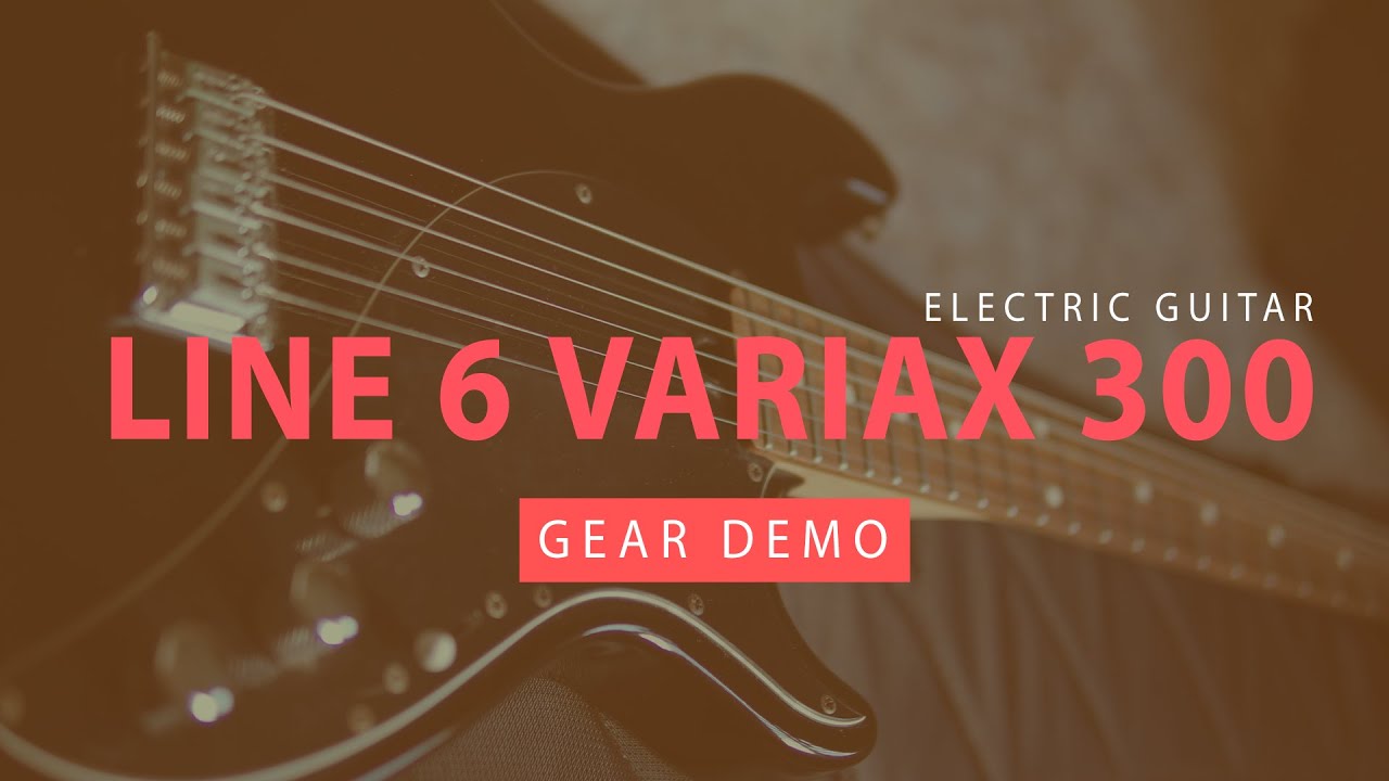Line 6 Variax 300 Electric guitar (Demo)