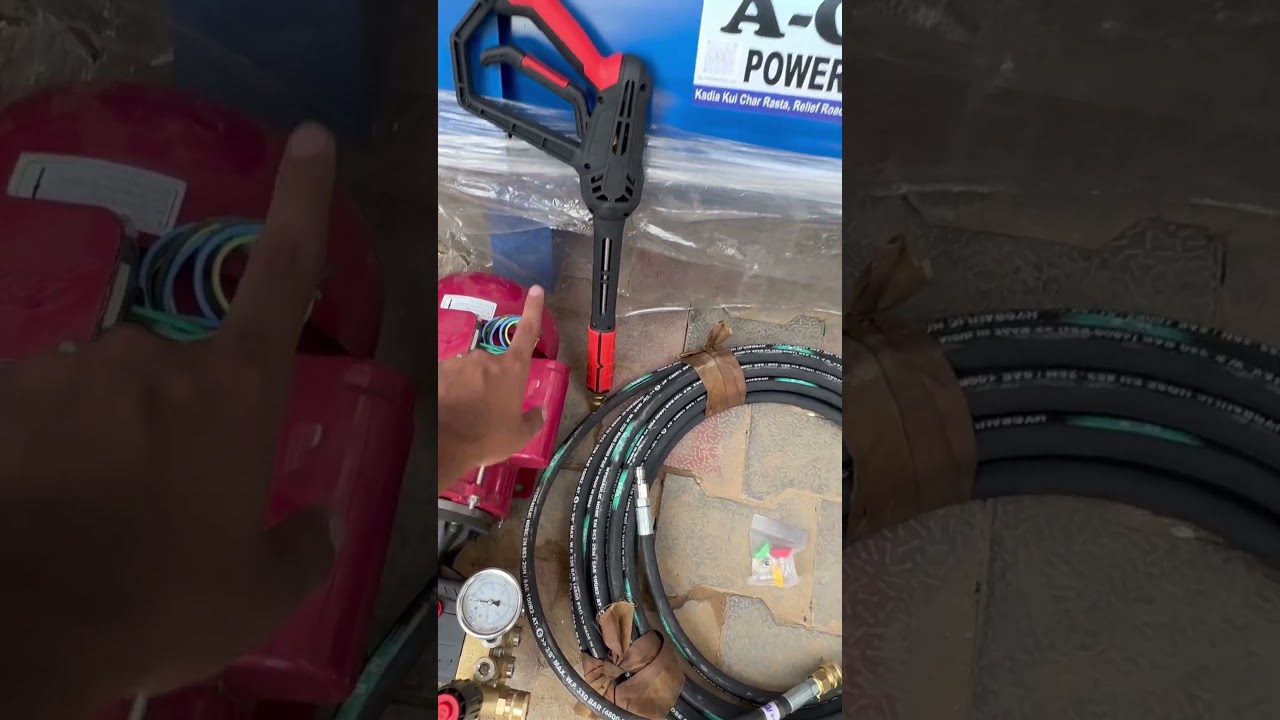 500POUND AIR COMPRESSOR 🤩HIGH PRESSURE PLUNGER PUMP⚡️VACUUM CLEANERCOMPLETE SET FOR GARAGE 🤩A-ONE