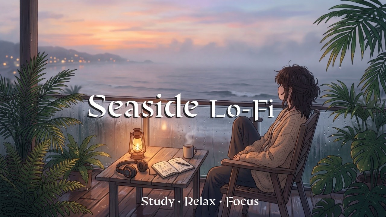 Seaside Balcony 🌅 Calm Lo-Fi Beats for Studying & Relaxing