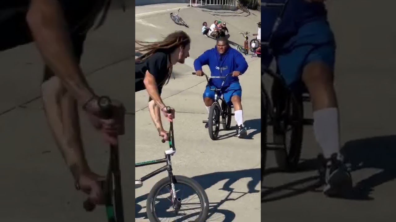 Crip Mac Gets Mad at a Bike