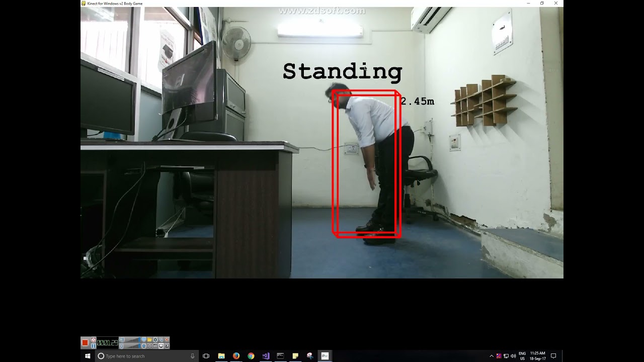 DemoVideo1 - Skeleton based Human Activity Recognition using ConvLSTM Soft Computing
