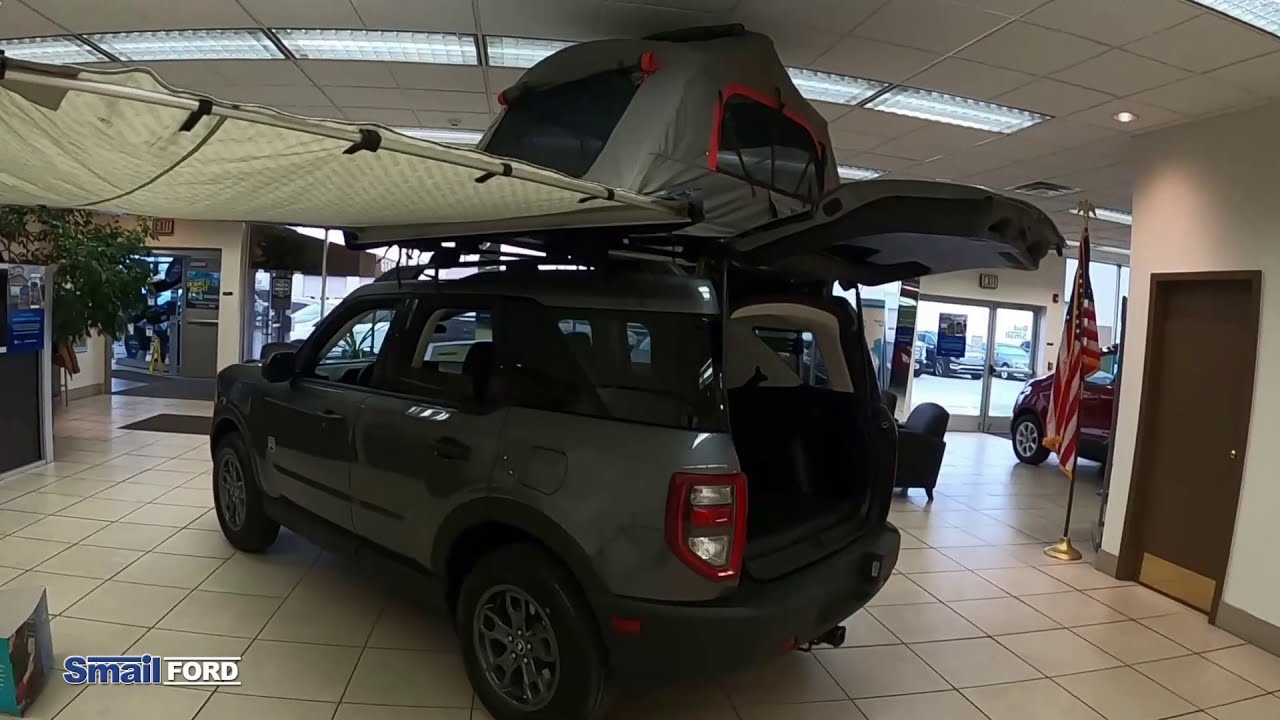 2021 Ford Bronco Sport 4-Door with Roof-Mounted Tent 🏕 | Smail Ford | Greensburg, PA
