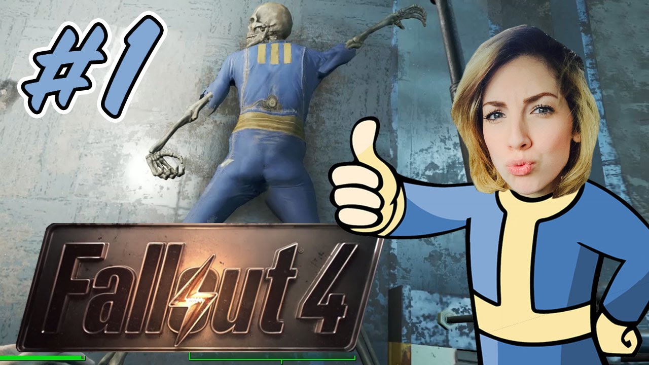 FALLOUT 4 GAMEPLAY | Lets Play Ep 1 | Strawburry17Plays