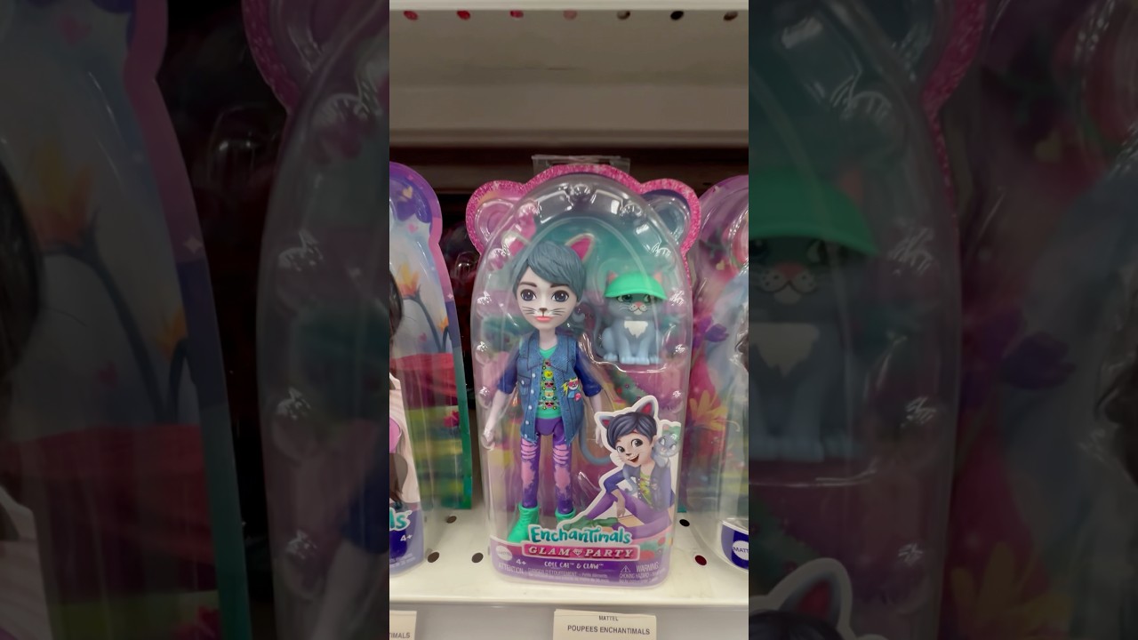 Enchantimals #sage skunk & caper#glam & party#cute#toys #shortsfeed #shorts