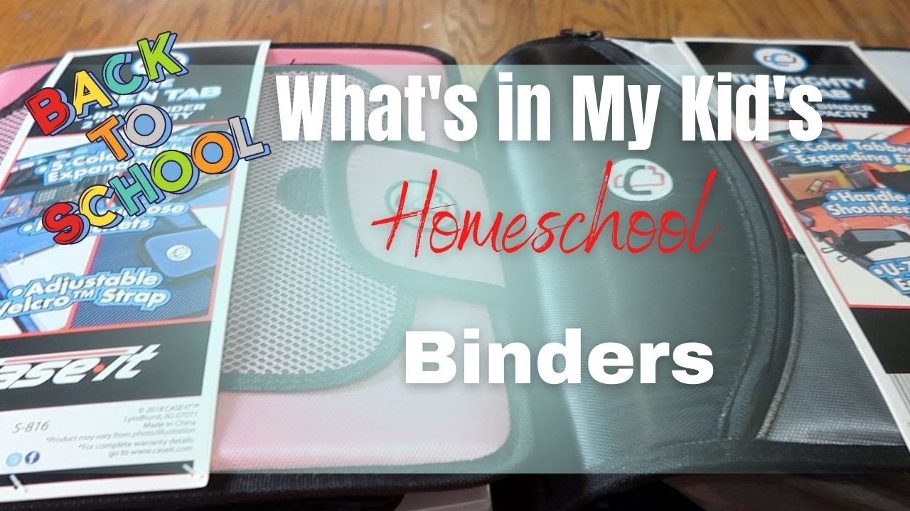 A peek inside my kid's Homeschool Binders #firewifelife #homeschoolbinders #homeschoolorganization