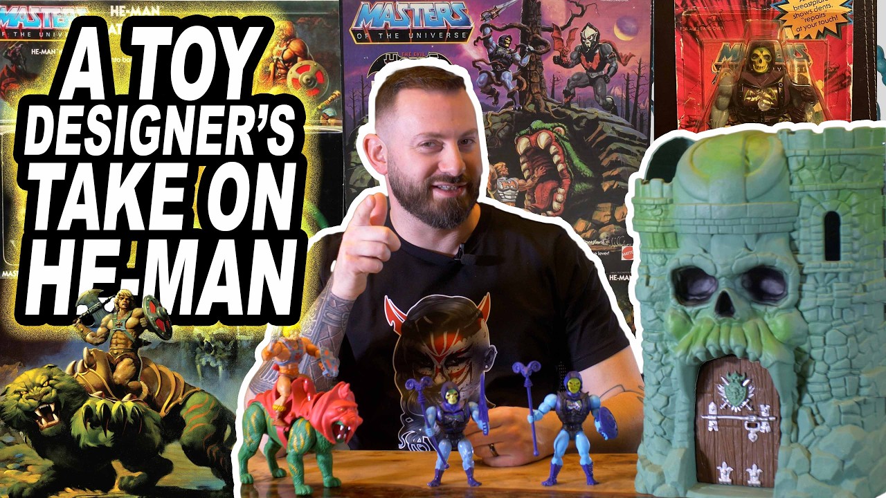 A Toy Designer's Take on HE-MAN and the Masters of the Universe