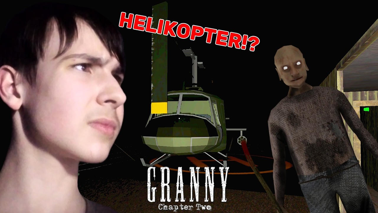 BABCIA TRZYMA HELIKOPTER NA DACHU? PYTANIE KOGO? | Granny Chapter Two #4
