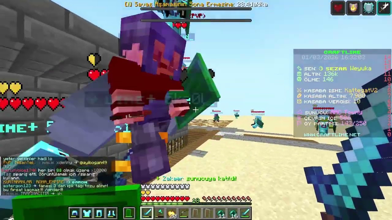 CraftLime Kill Montage 5 ( Leta karşim ) için