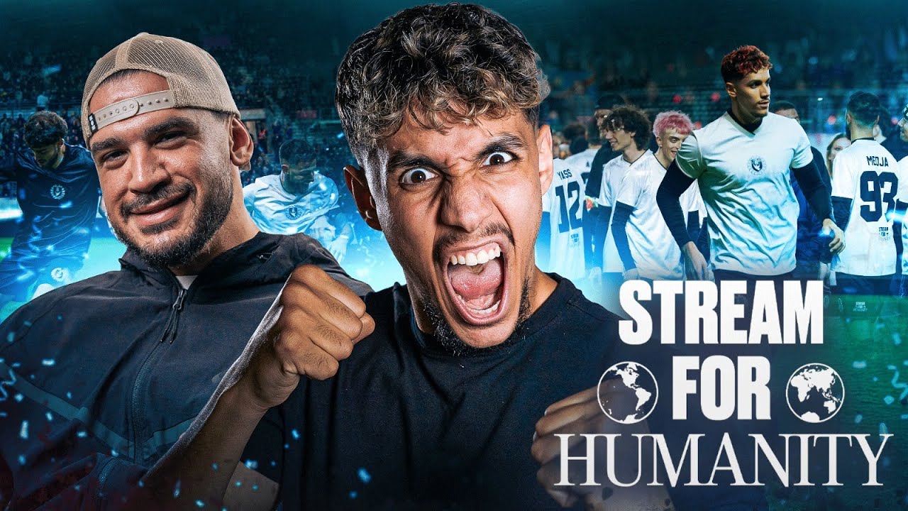 JE R&Eacute;AGIS &Agrave; MON MATCH AU STREAM FOR HUMANITY ⚽ (Je suis finito)