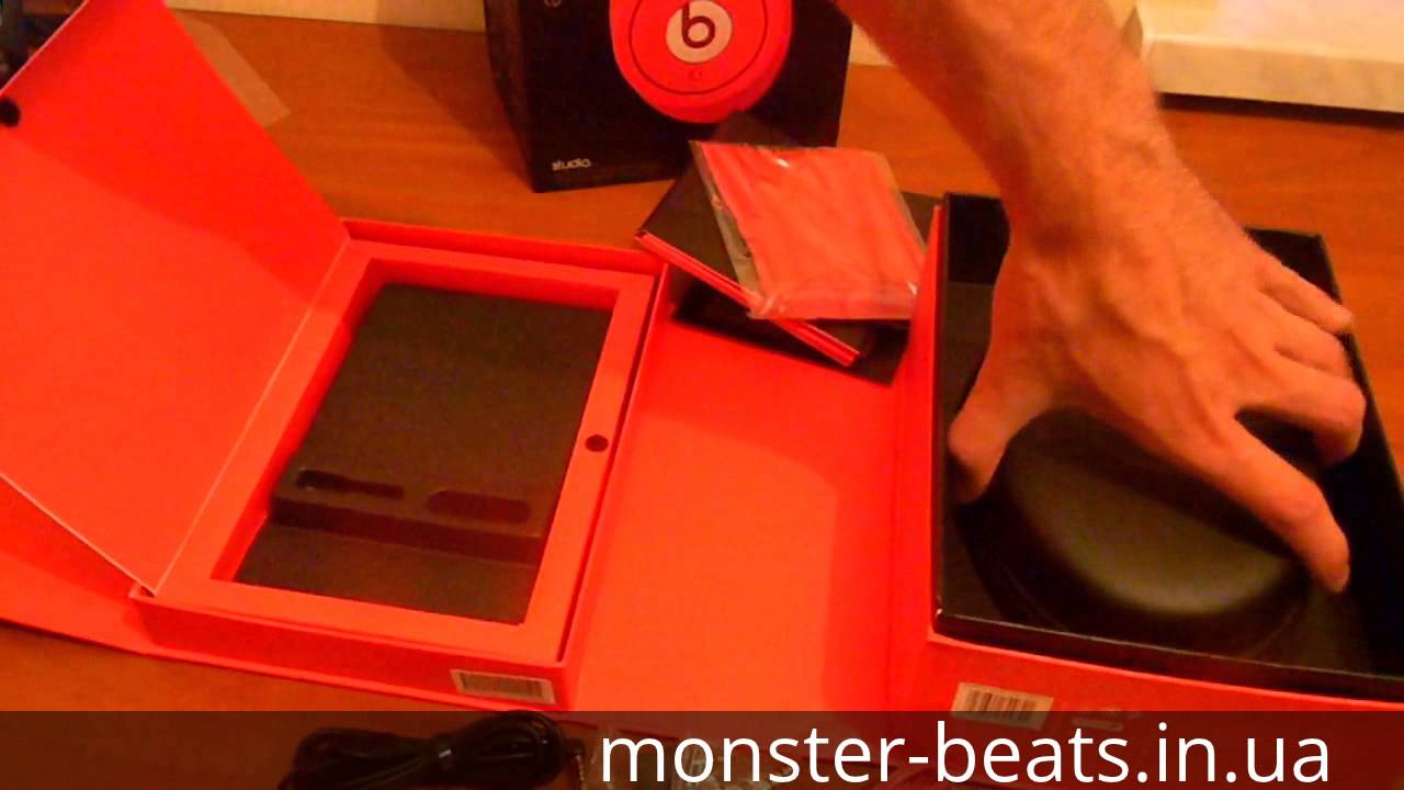 Обзор наушников Monster Beats Studio Red (Реплика, Копия)