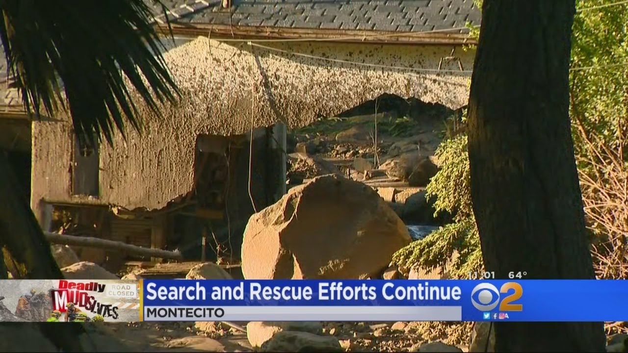 Historic Homes Among Those Destroyed By Mud Slide In Montecito