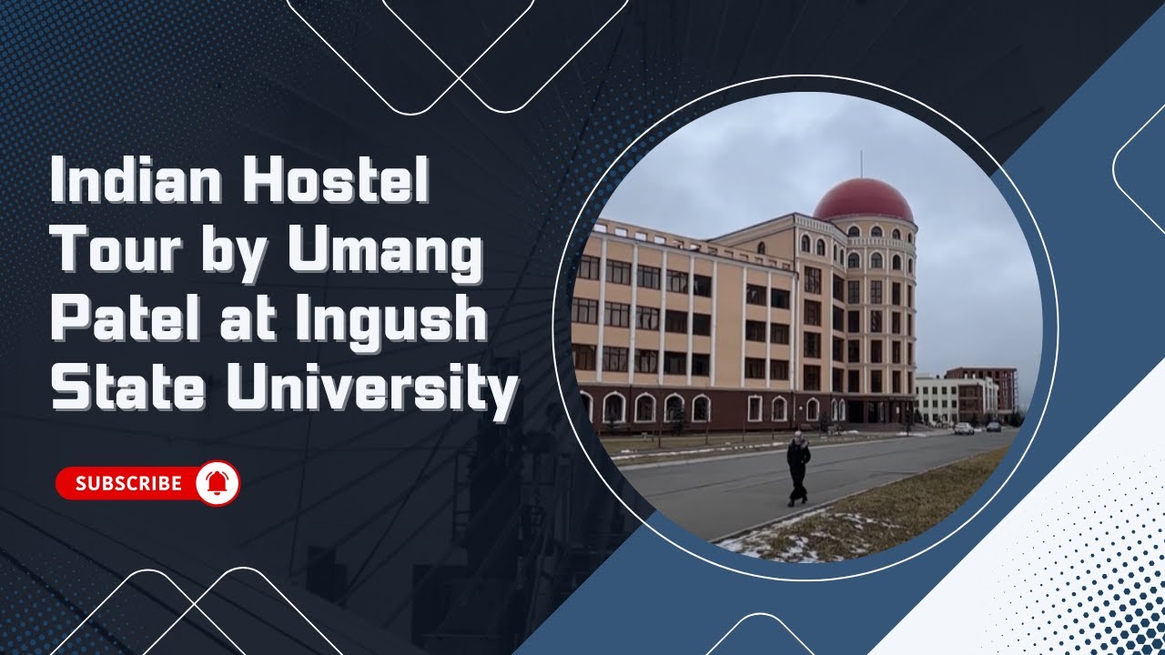 ndian Hostel Tour | Ingush State University, Russia 🏠🇷🇺