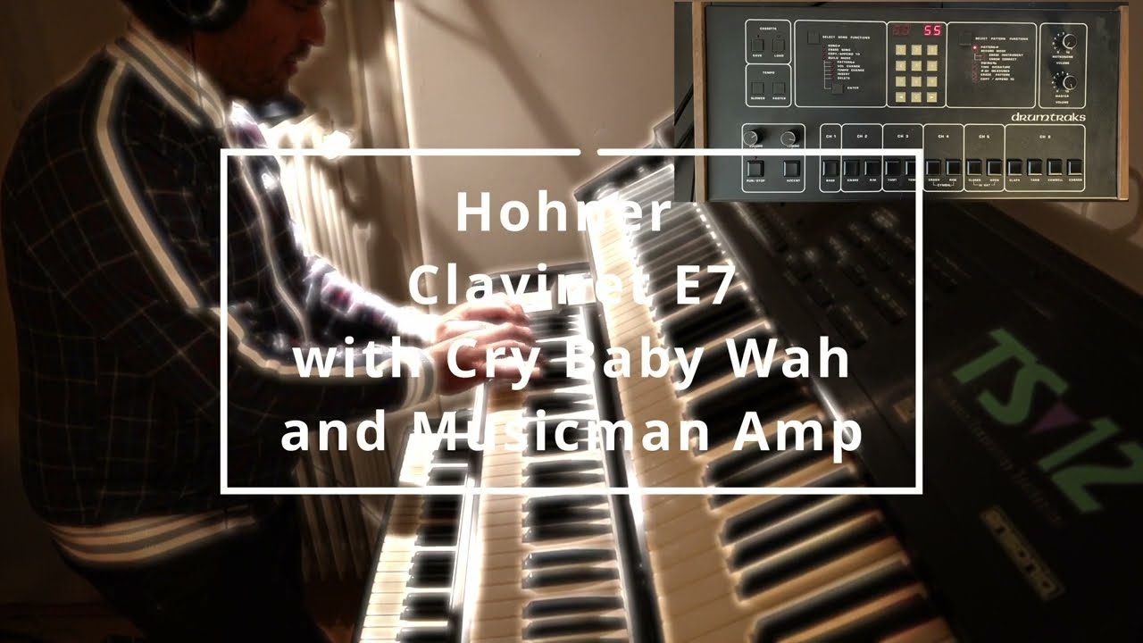 Hohner Clavinet E7 and Sequential Drumtracks