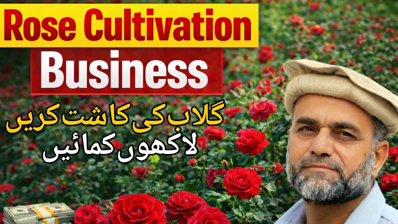 Rose Cultivation Business Idea | Gulab Ka Karobar | Gulab Lgaen Lakhon Kmaen | How To Cultivate Rose