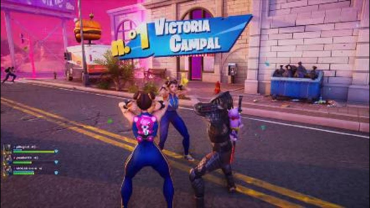 Fortnite - Tuvo que pasar mucho tiempo pero, al fin escuadrón completo