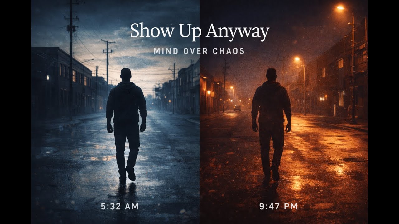 Show Up Anyway – Motivational Rap About Discipline, Consistency & Daily Effort
