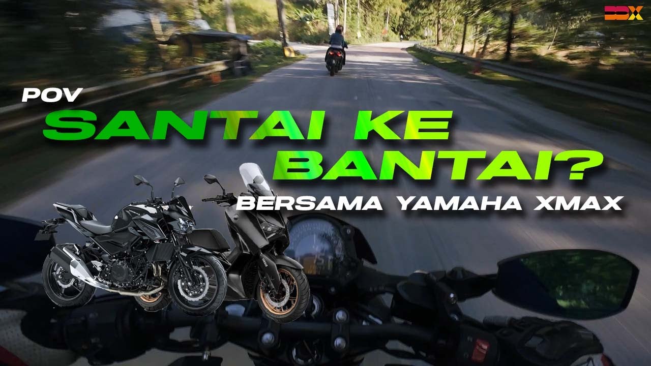 POV UNCUT: SANTAI KE BANTAI ?? Sg Tua- Ulu Yam Corner | Part 1  | SATMORI | Z250 + 2 XMAX | DJI OA 4