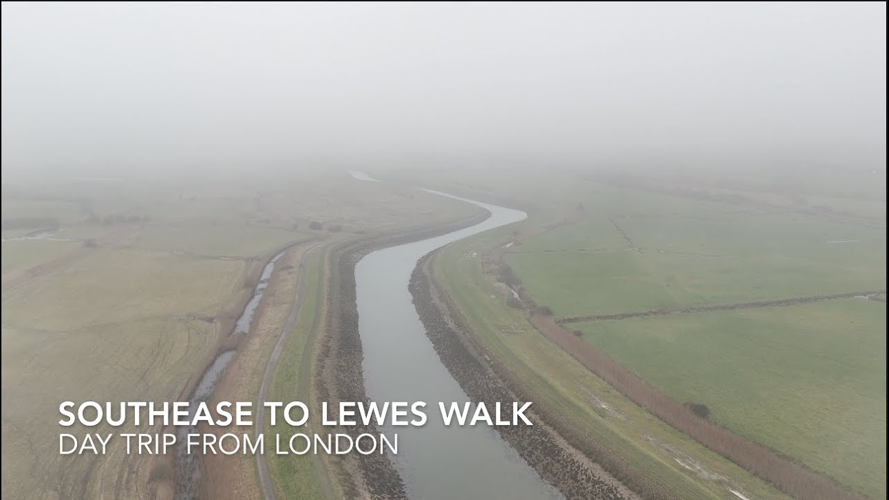 Southease to Lewes walk: Day trip from London without a car