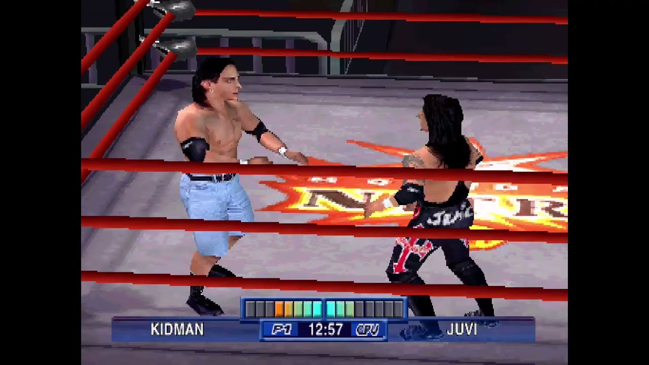 WCW MAYHEM: BILLY KIDMAN VS JUVENTUDE GUERRERA #WWE #WCW #GAME