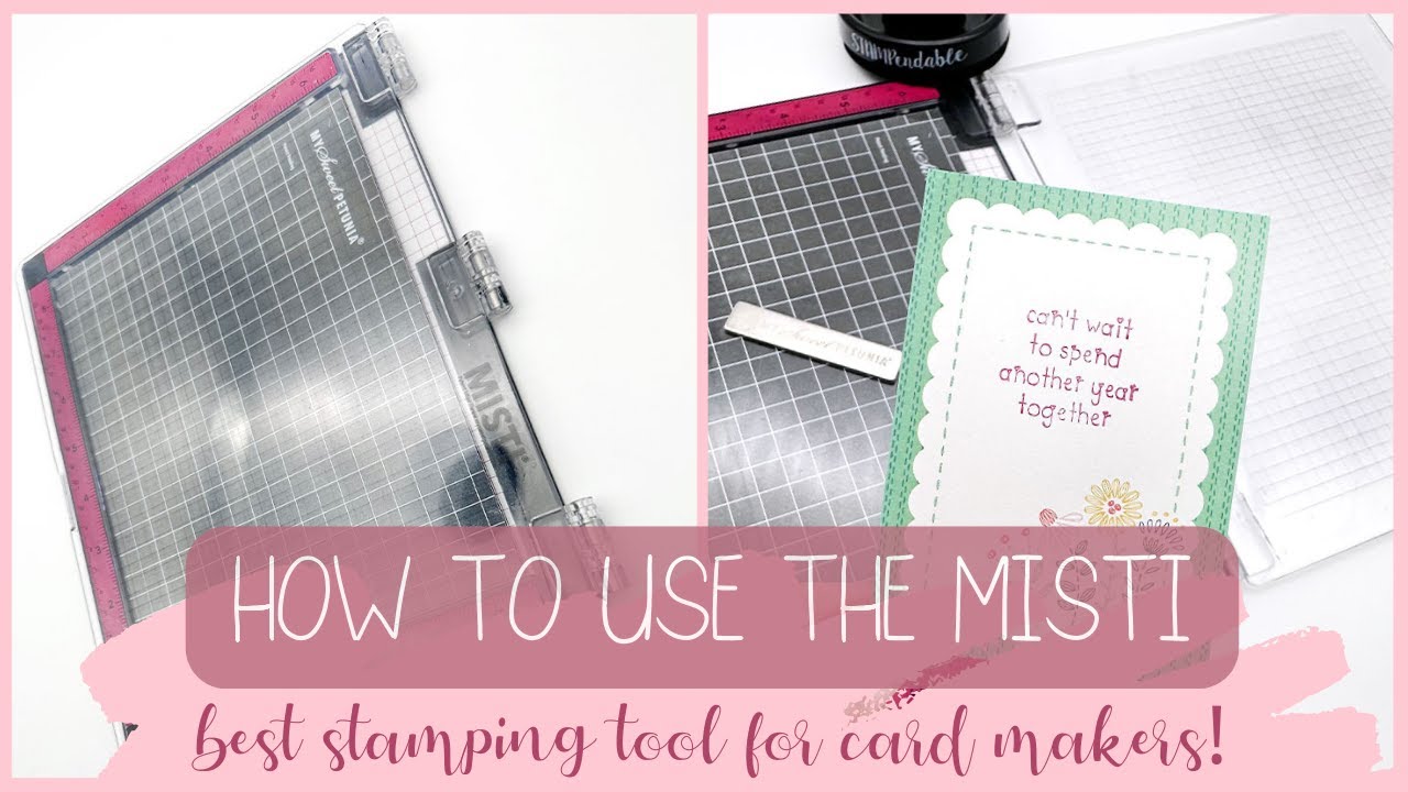 Лучший штамповочный инструмент для изготовителей открыток!