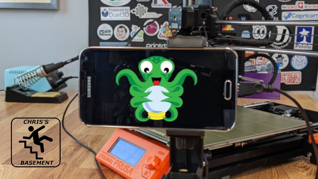 Octo4A — Octoprint на вашем Android-телефоне — 2022 — Chris's Basement