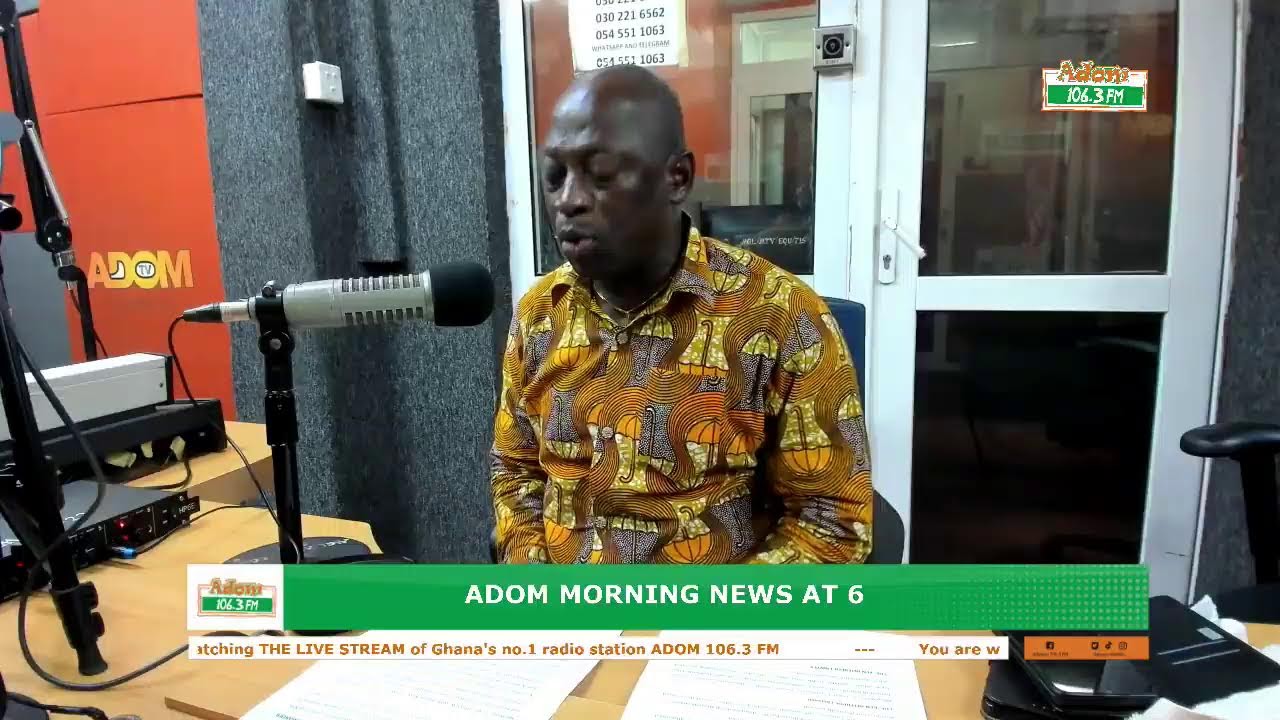 Adom Morning News At 6 on Adom 106.3 FM (17-02-26)