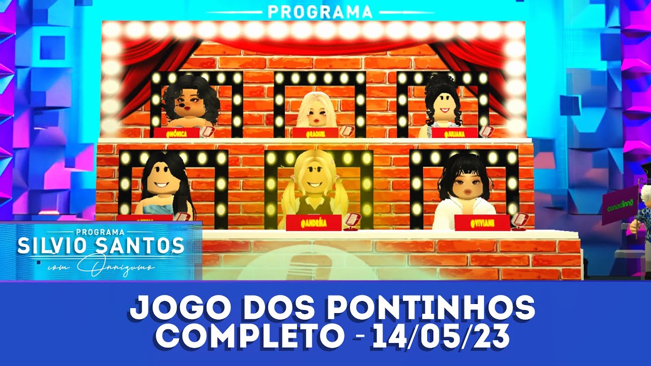Jogo dos Pontinhos | Programa Silvio Santos (14/05/23) - SBT Bloxburg