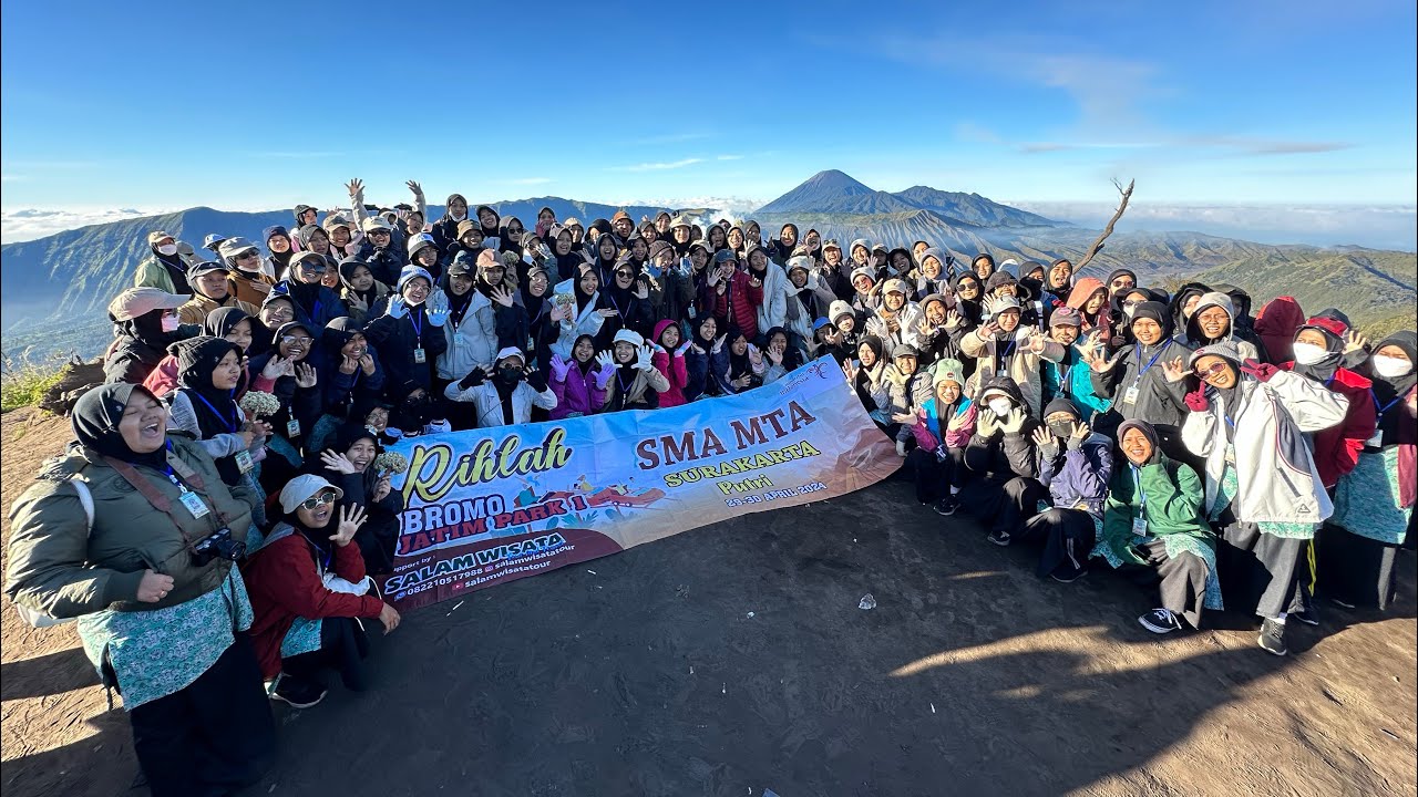 BROMO MASAKINI❗️STUDY TOUR SMA MTA PUTRI ANGKATAN 35