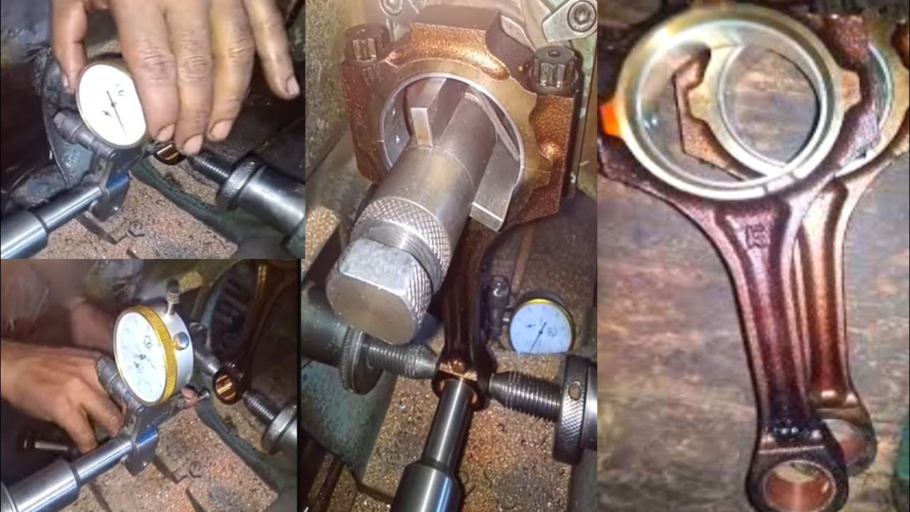 Cannecting road piston bush boring | Cannecting road piston