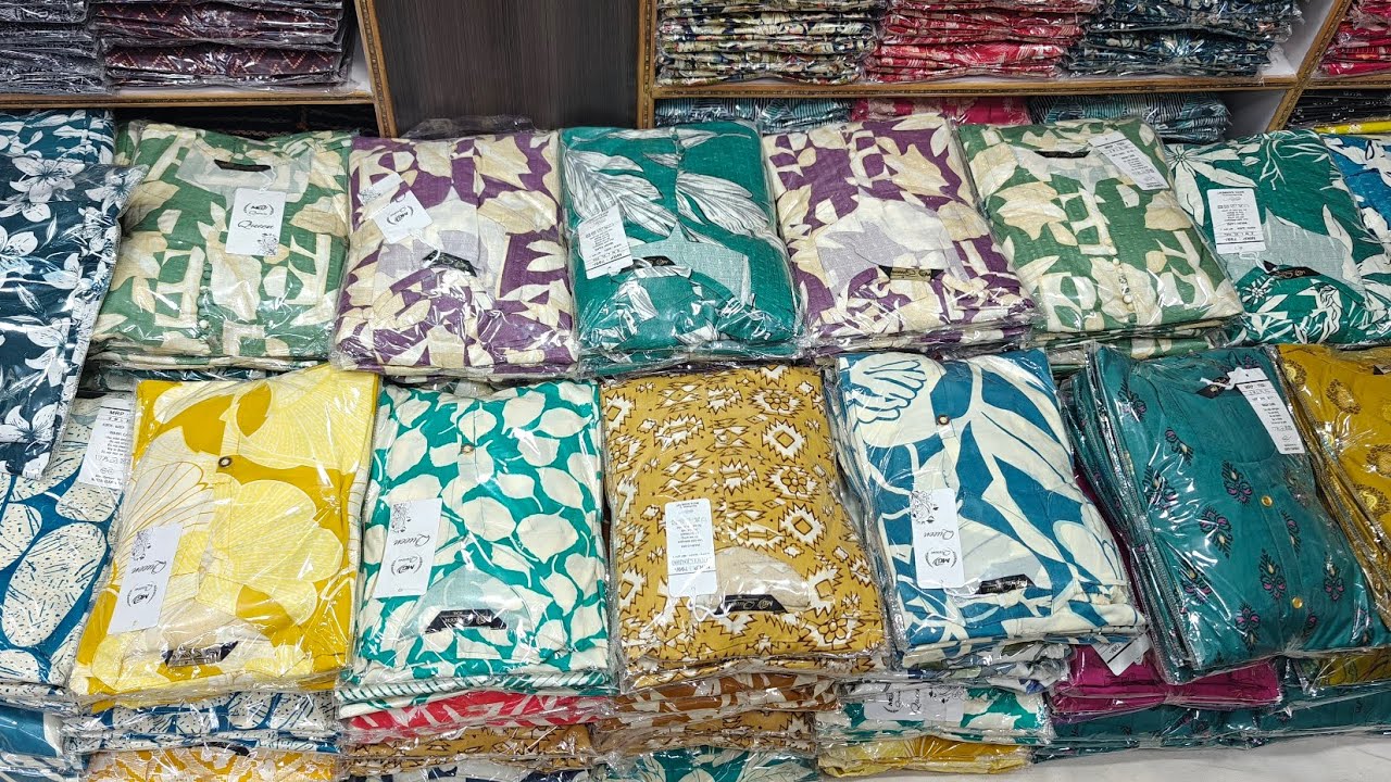 100Rs Chickpet Bangalore Wholesale 2&3 piece Kurtis Biggest Manufacturers/Kurtis Shopping