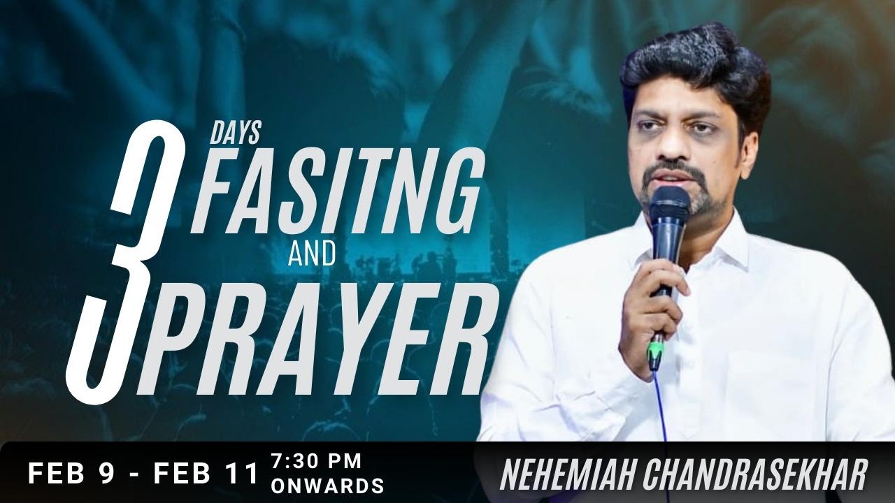 FASTING PRAYER || 09 FEB 2026 || LIVE || EMMANUEL ROCK CHURCH
