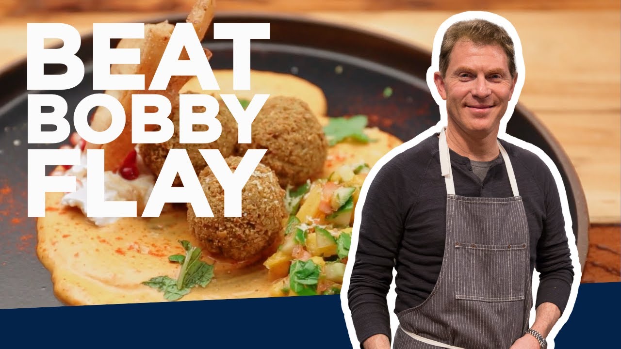 Bobby Flay Makes Falafel (Feat. Gigi Hadid and Anne Burrell) Beat Bobby Flay | Food Network