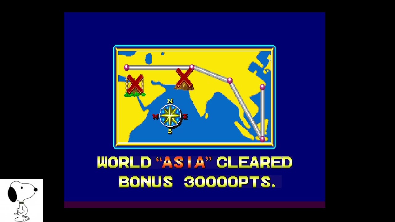 MAME - Super Buster Bros. [sbbros] (Tour Mode) 1,520,410