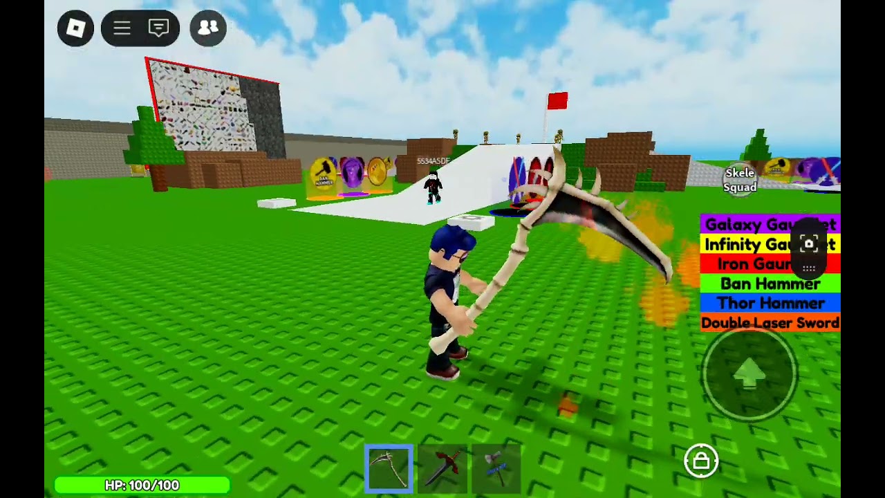 Weapon fighting part 2 in roblox