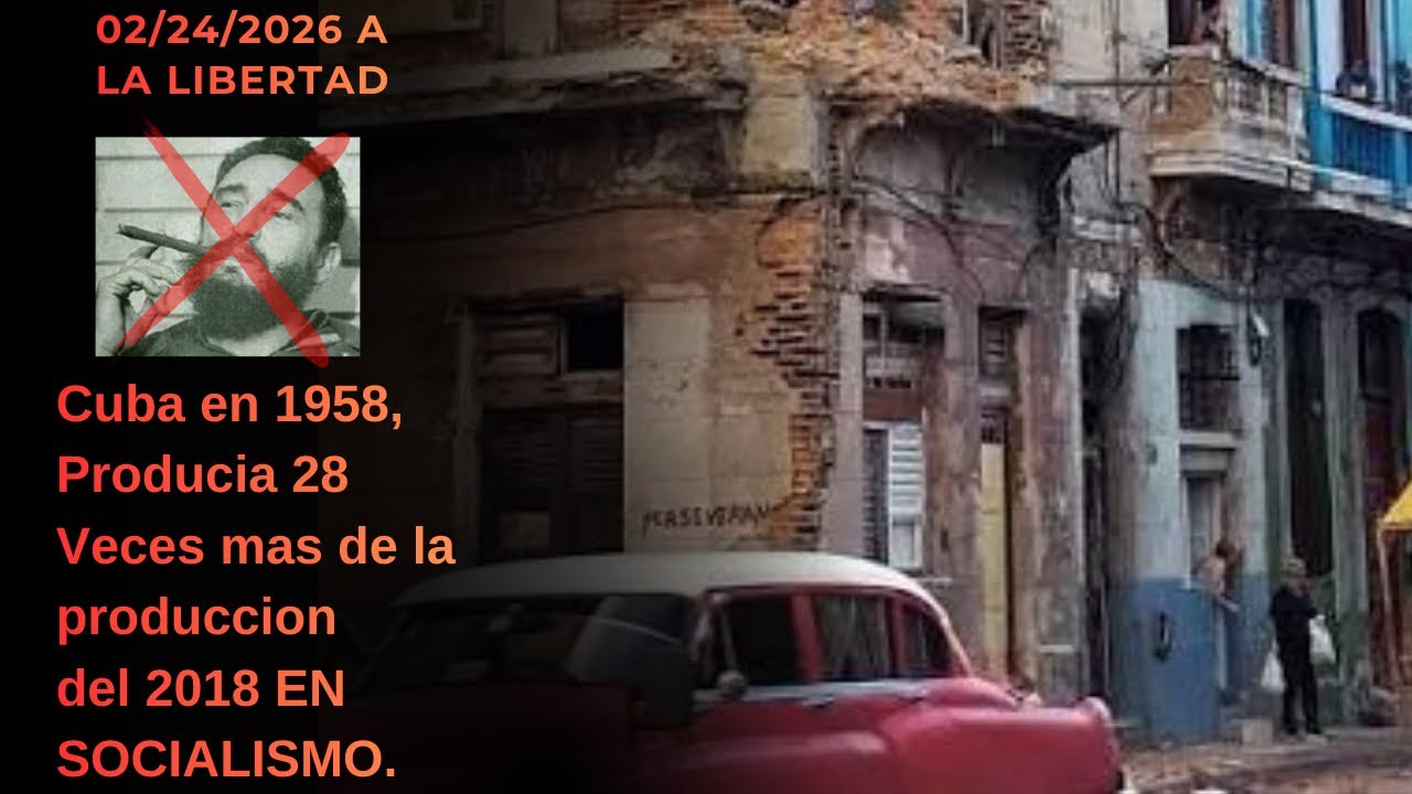 🚨PROMETIO QUE CUBA SERIA MAS PROSPERA QUE EEUU, EL RESULTADO MISERIA, HAMBRE Y REPRESION.🚨