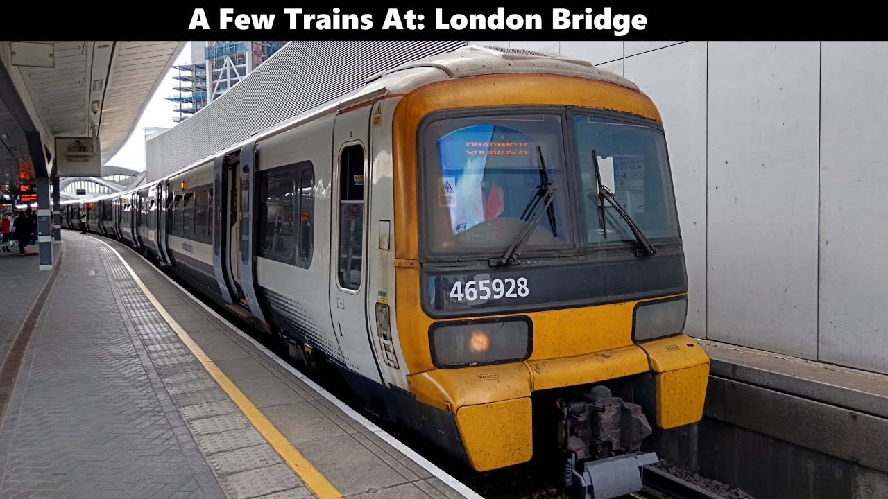 A Few Trains At: London Bridge (Inc: Loads of Met Cam Networkers, City Beams & More) 30/05/2025