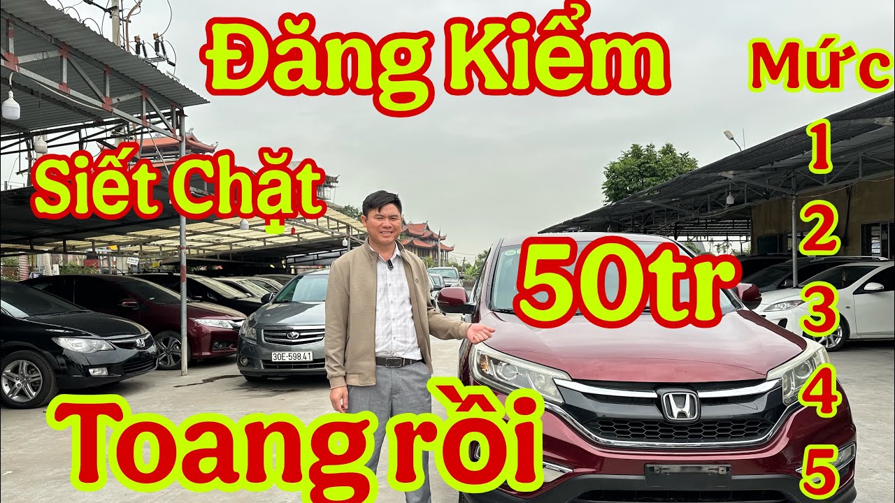 Quy Chế Đăng Kiểm Mới….Xe ô tô cũ gặp khó…Thanh lý Báo Giá 100 xe ..0965892335